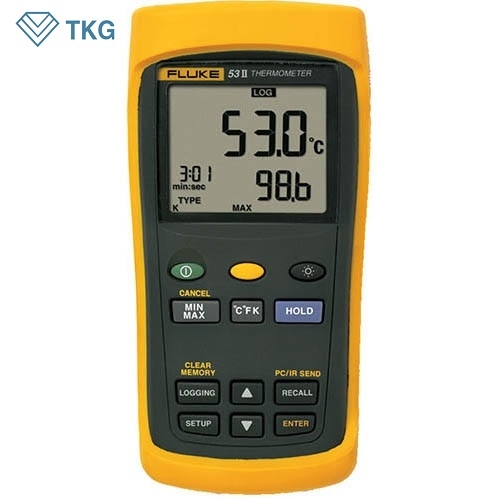 Máy đo nhiệt độ tiếp xúc 2 kênh Fluke 54-II  ghi dữ liệu (54-2)