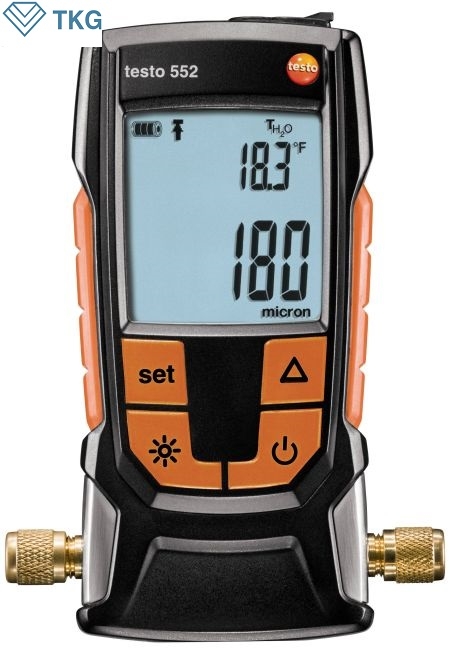 Máy đo áp suất chân không Testo 552 (0-26,66 mbar, Bluetooth®)