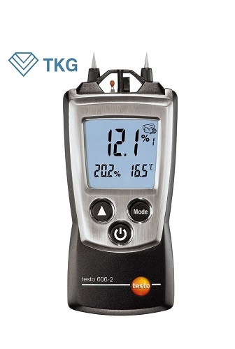Máy đo độ ẩm gỗ vật liệu xây dựng TESTO 606-2 (-10 đến +50°C; 0 đến 100 %RH
