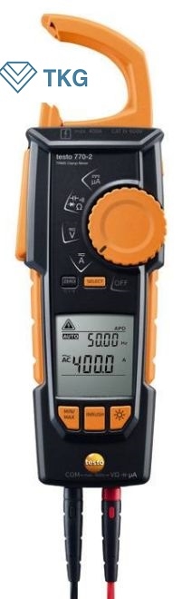 Ampe kìm đo dòng AC/DC Testo 770-2 (TRMS, 400A, nhiệt độ)