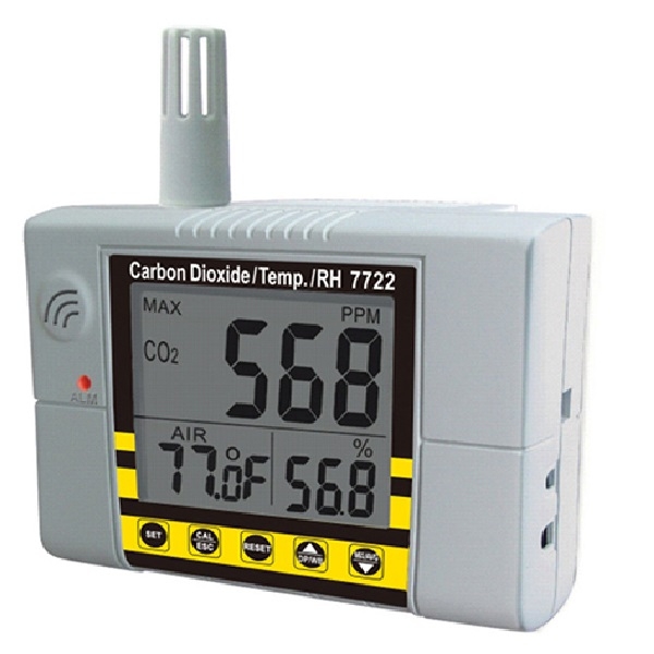 Máy đo khí CO2, nhiệt độ, độ ẩm AZ 7722