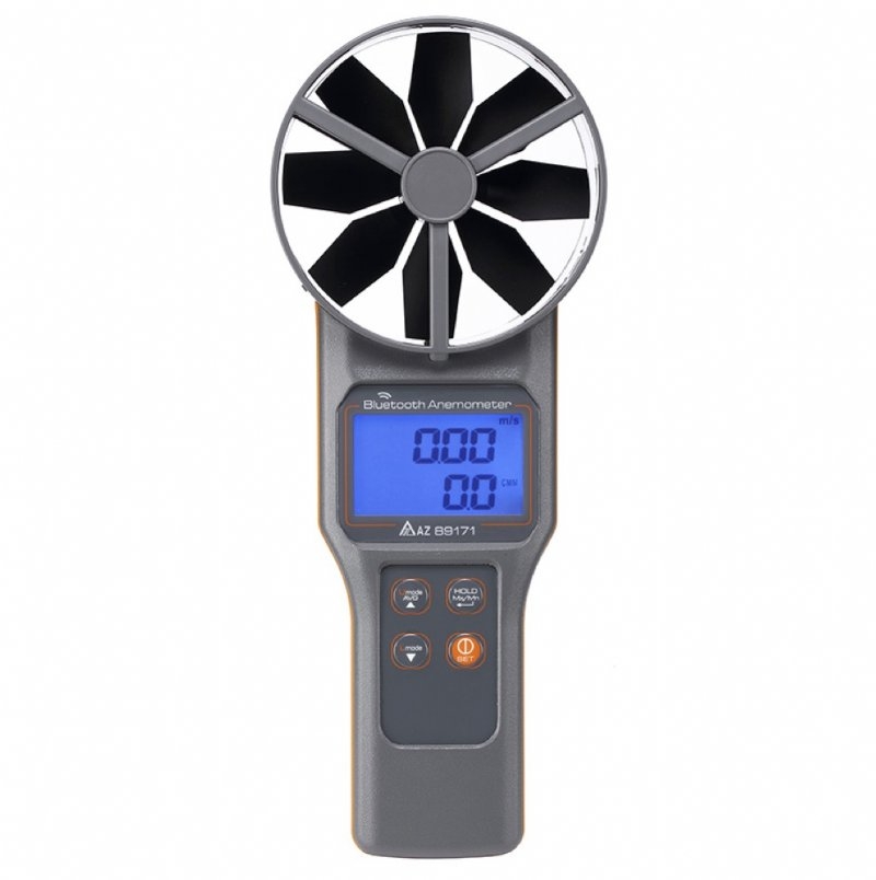 Máy đo tốc độ, lưu lượng gió, nhiệt độ AZ 89161 (Bluetooth)