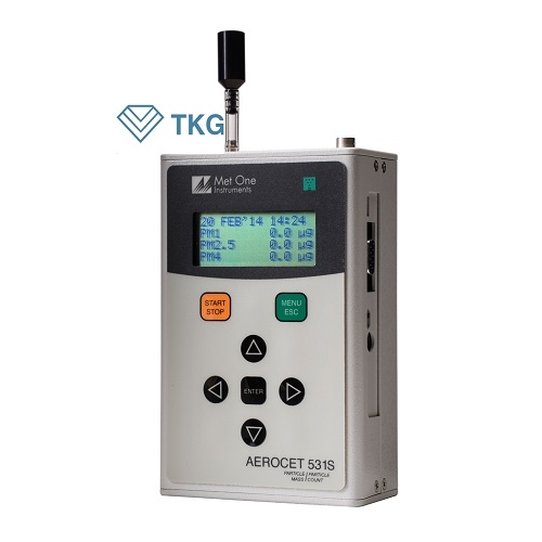 Máy đo nồng độ bụi 4 kênh Metone Aerocet-531S (PM1, PM2.5, PM4, PM7, PM10, and TSP – 1,000 µg/m3)