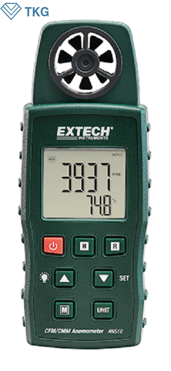 Máy đo tốc độ lưu lượng gió nhiệt độ EXTECH AN510 (0.4-20m/s, 0.024-36,000CMM, 0-50°C)