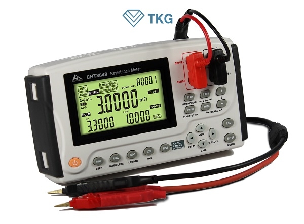 Máy đo điện trở thấp cầm tay Hopetech CHT3548A ( 0.1μΩ~3.3MΩ, 0.02% )