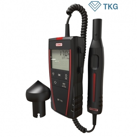 Máy đo tốc độ vòng quay KIMO CT110 (30 to 3.000 rpm; 60 to 60.000 rpm, tiếp xúc và không tiếp xúc )