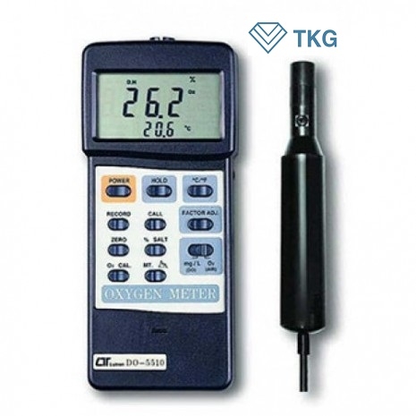Máy đo DO, Oxy không khí, nhiệt độ Lutron DO-5510 (0 to 20 mg/L; 0 ~ 100%; 0 to 50 ℃)