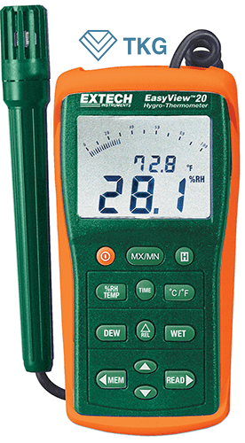 Máy đo nhiệt độ độ ẩm EXTECH EA20 (-20- 60°C, 10%-95%RH)