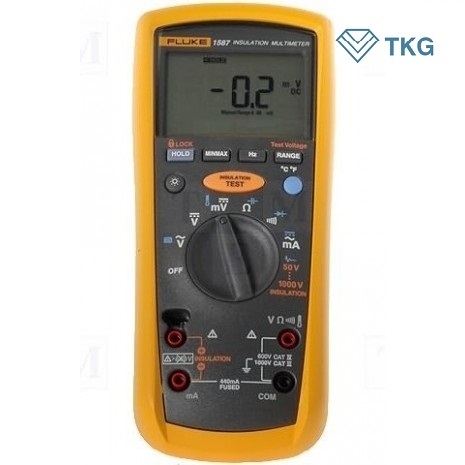 Máy đo điện trở cách điện Fluke 1587 (50, 100, 250, 500, 1000 V,  2 GΩ)