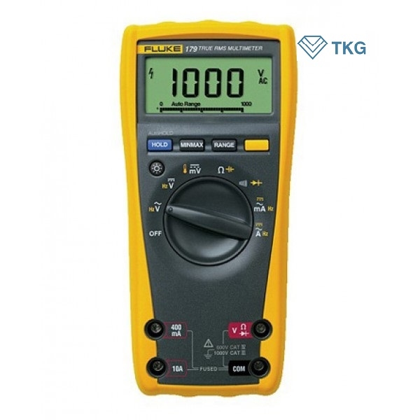 Đồng hồ vạn năng Fluke 179 (1000V, 10A, True RMS, Đo nhiệt độ)