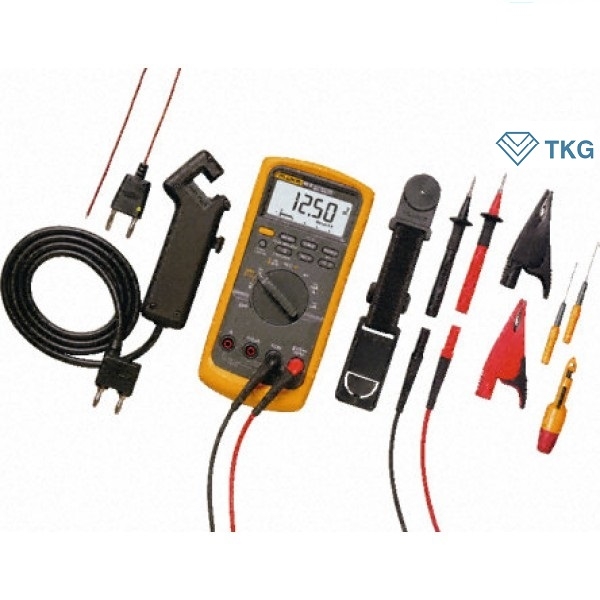 Bộ KIT đồng hồ vạn năng Fluke 88V/A KIT (1000V, 10A, nhiệt độ)