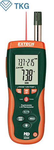 Thiết bị đo nhiệt đô, độ ẩm Extech HD500 (đo nhiệt độ hồng ngoại)