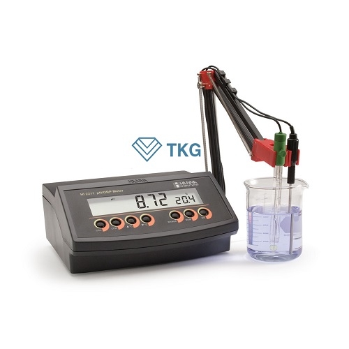 Máy đo pH/Nhiệt Độ Hanna HI2223-02 để bàn độ phân giải cao (-2.00 to 16.00 pH/0.001)