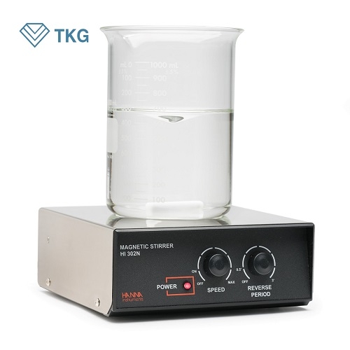 Máy khuấy từ Hanna HI302N - Vỏ Thép,Tự Đảo Ngược (2.5L, 1000 rpm)
