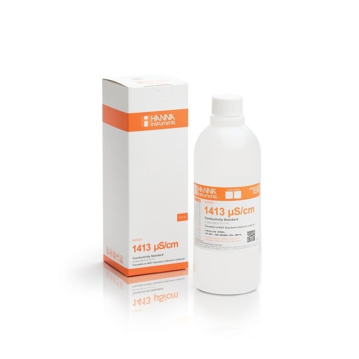 Dung Dịch Hiệu Chuẩn Độ Dẫn HI7031L (1413 µS/cm, 500mL )