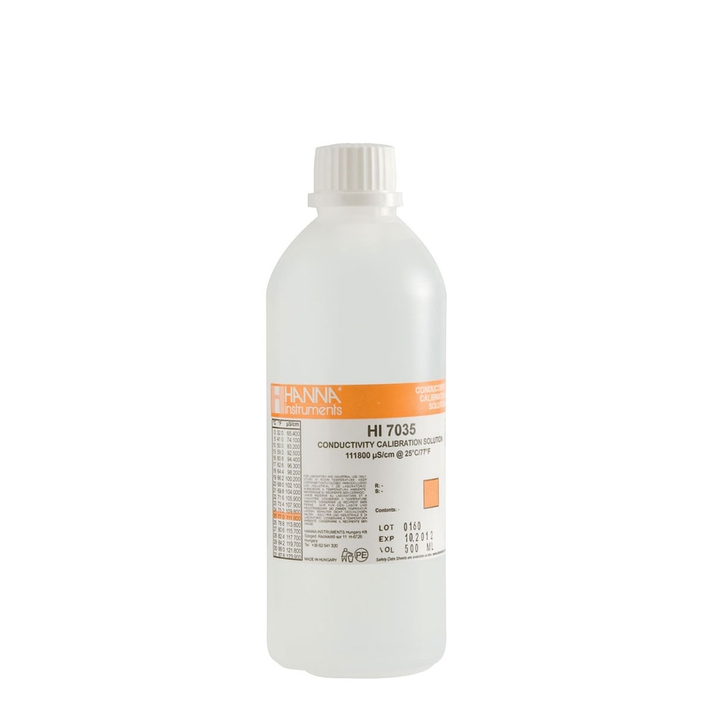 Dung Dịch Hiệu Chuẩn Độ Dẫn HI7035L (111800 µS/cm, 500mL )