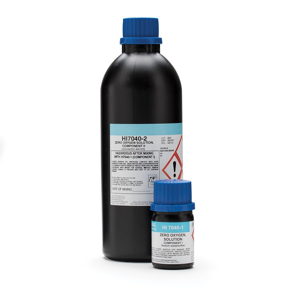Dung dịch hiệu chuẩn oxy zero, HI7040L (500mL)