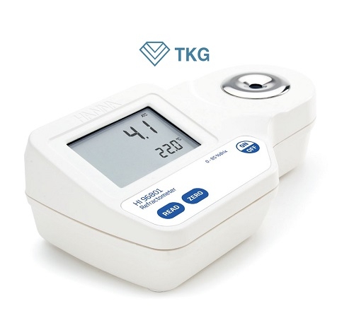 Khúc Xạ Kế Đo Độ Ngọt Brix Hanna HI96801 (Trong Thực Phẩm, 0 to 85% Brix)