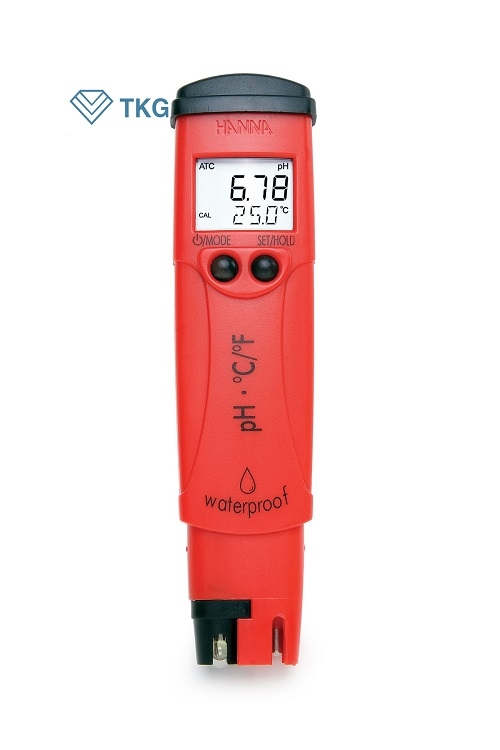 Bút đo pH và Nhiệt độ Hanna HI98128 độ phân giải cao (-2.00 to 16.00 pH/0.01)