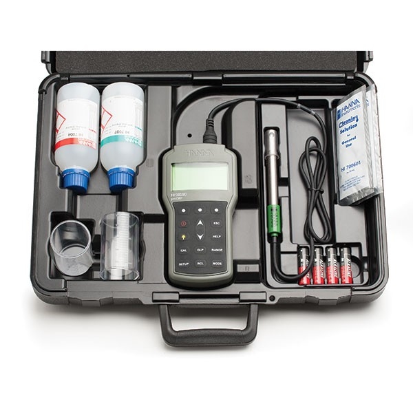 Máy Đo pH Nhiệt Độ Hanna HI98190 (-2.000 to 20.000 pH)