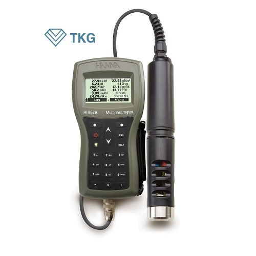 Máy Đo đa chỉ tiêu Hanna HI9829 (pH/ISE/EC/DO/Độ Đục, Có GPS)