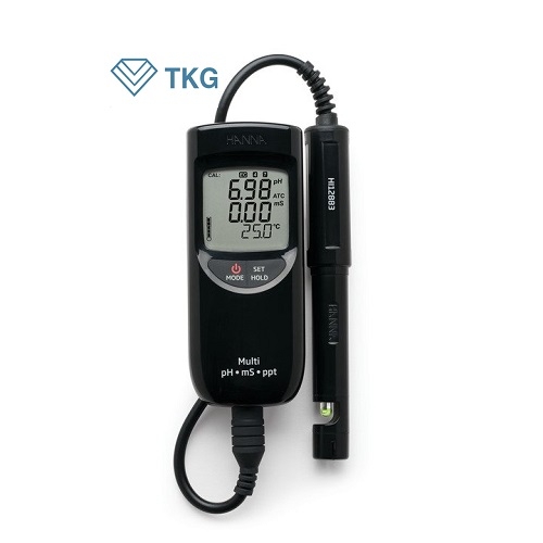 Máy đo đa chỉ tiêu Hanna HI991301 (pH/EC/TDS/Nhiệt độ thang cao)