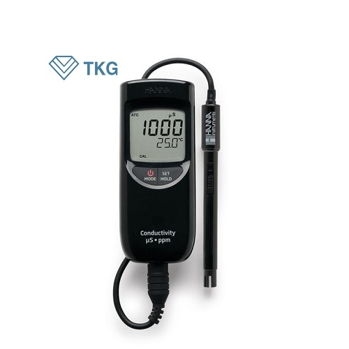 Máy đo EC/TDS/Nhiệt Độ Hanna HI99301 (Thang Cao, 0.00 to 20.00 mS/cm, 0.00 to 10.00 ppt)