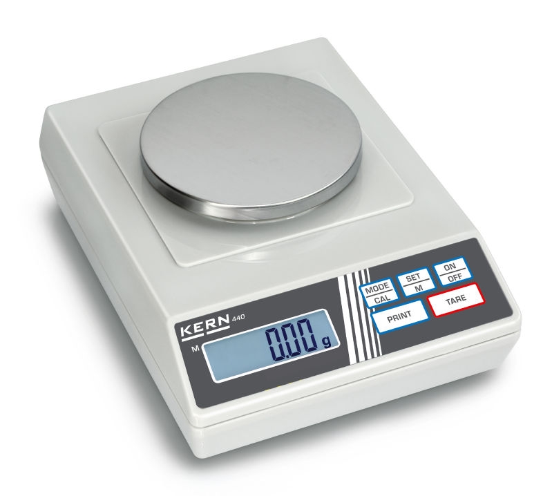 Cân điện tử 1 số lẻ Kern 440-43N (400/0.1g, chuẩn ngoại)