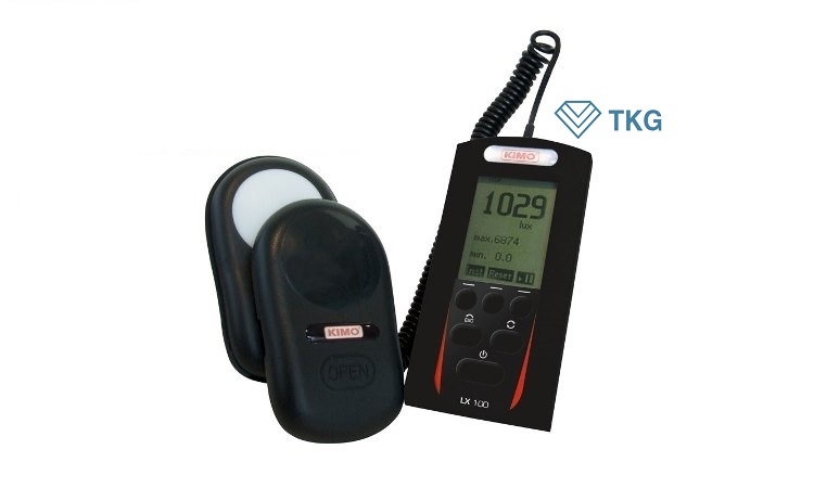 Máy đo ánh sáng Kimo LX100 (0,1 … 150.000Lux; 0.01 … 13940Fc)