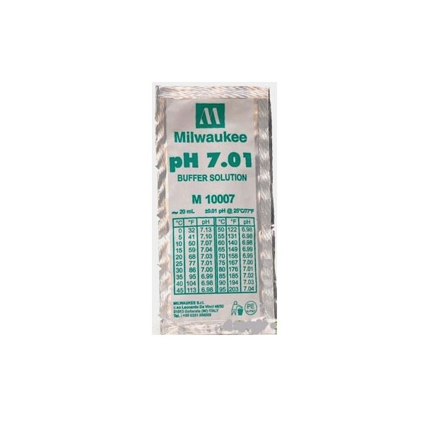 Gói dung dịch chuẩn PH Milwaukee M10007B (pH=7.01, 20ml)