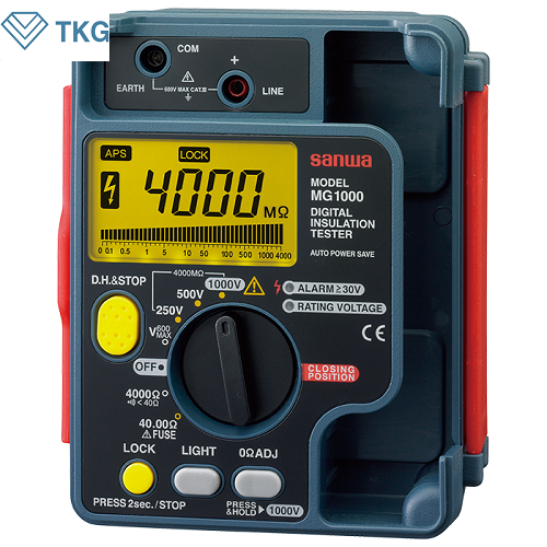 Đồng hồ đo điện trở cách điện Sanwa MG1000 (1000V/500V/250V)