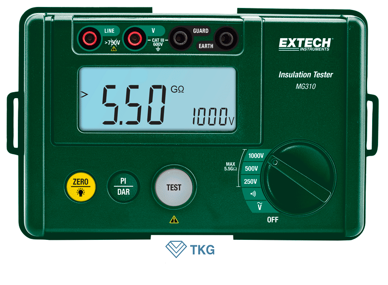 Đồng hồ đo điện trở cách điện Extech MG310 (1000V, 5.5GΩ )