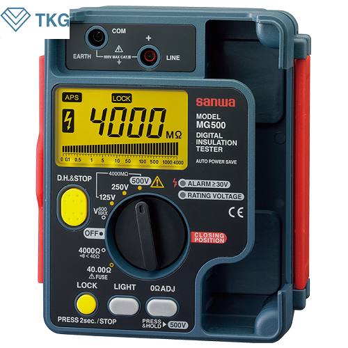 Máy đo điện trở cách điện Sanwa MG500 (500V/250V/125V)