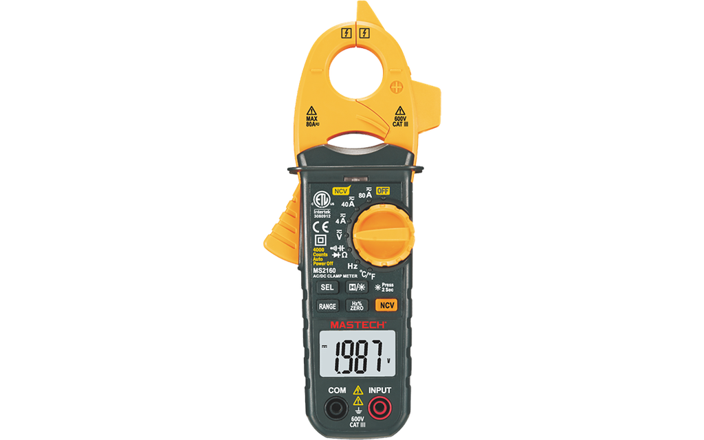 Ampe kìm AC/DC Mastech MS2160 (80A)