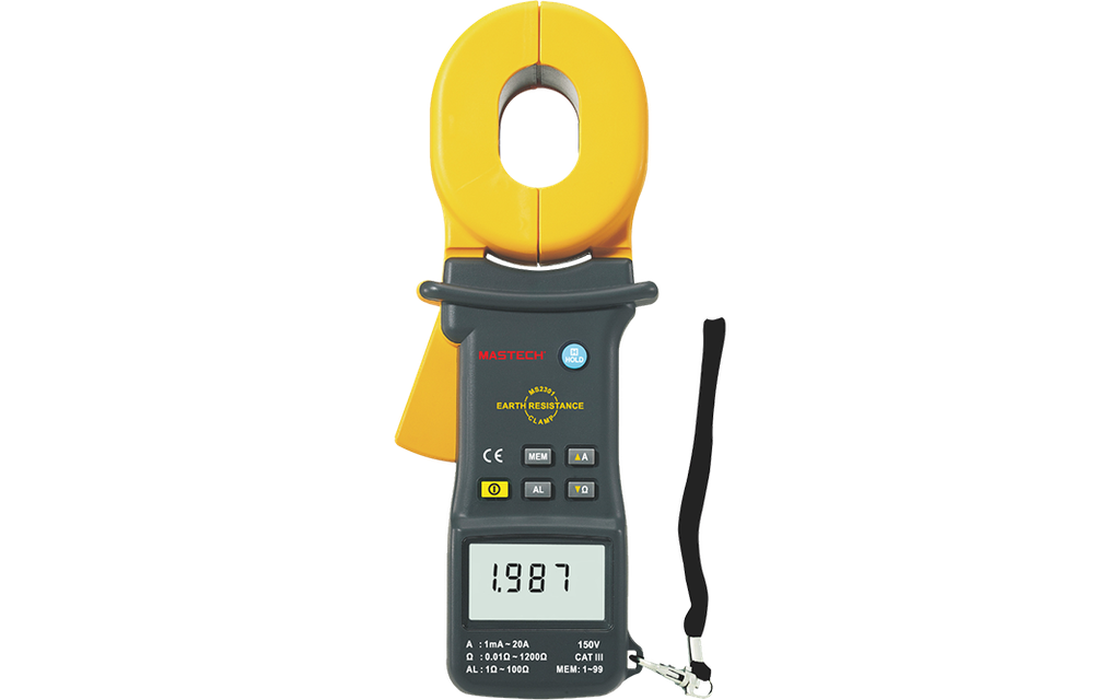 Ampe kìm đo điện trở đất Mastech MS2301