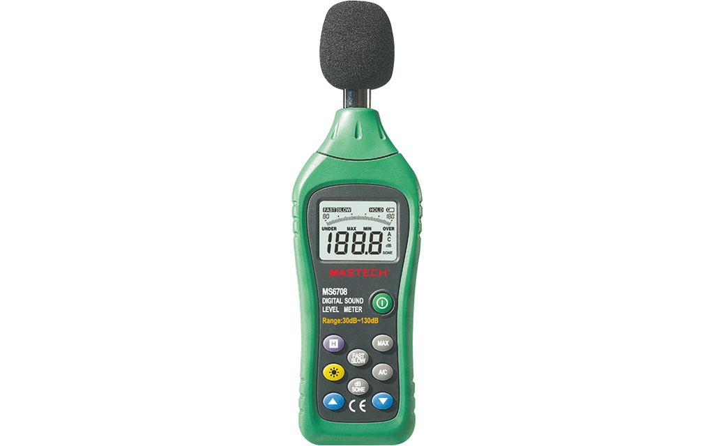 Máy đo độ ồn Mastech MS6708 (30-130dB)