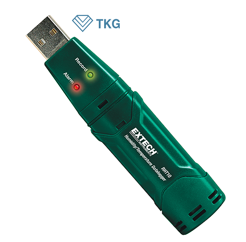 Bộ ghi dữ liệu USB nhiệt độ, độ ẩm Extech RHT10