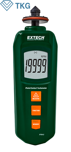 Máy đo tốc độ vòng quay Extech RPM40 (Tiếp xúc, không tiếp xúc)