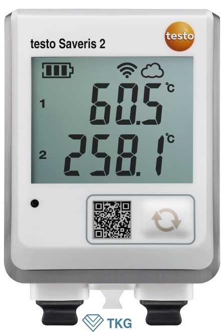 Máy ghi nhiệt độ Testo Saveris 2-T3, cảm biến ngoài (Wifi, -195 đến 1350°C)