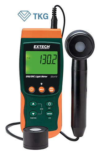 Máy đo bức xạ ánh sáng UVA/UVC Extech SDL470 (20mW/cm2, ghi dữ liệu)