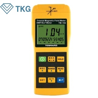 Máy đo từ trường Tenmars TM-192D (20/200/2000 mG,2/20/200μT; Datalogger)