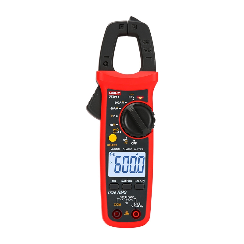 Ampe kìm đo AC/DC Uni-t UT204+ (600A)