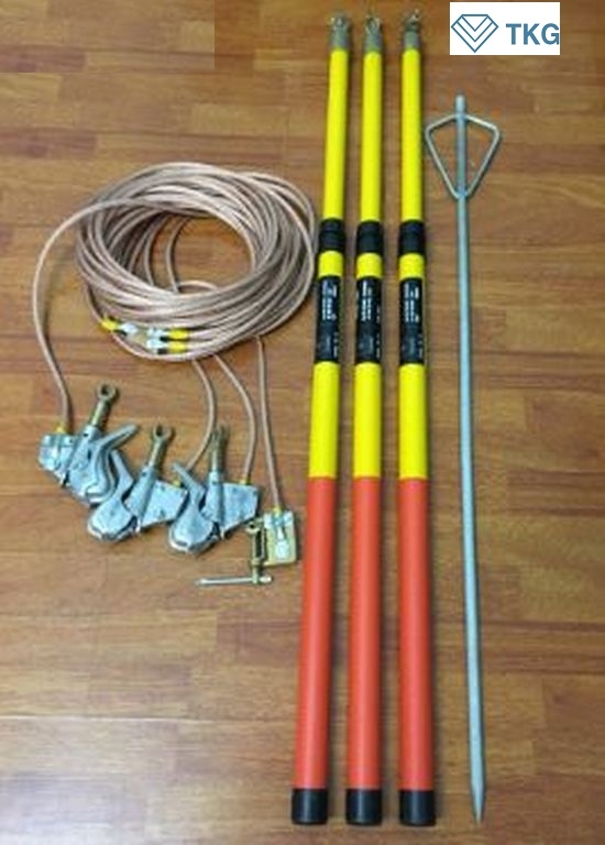 Bộ tiếp địa 3 pha di động TĐ-110 (110kV, Việt Nam)