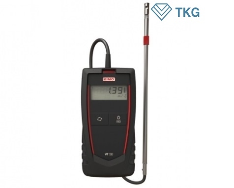 Máy đo tốc độ gió nhiệt độ Kimo VT50 (0.15 … 30m/s; -20 -+80°C)