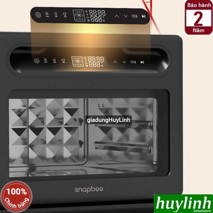 Nồi chiên hấp hơi nước siêu nhiệt Snapbee SF20 PRO - 20 lít - 56 Menu