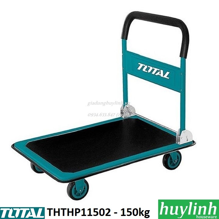 Xe đẩy hàng 4 bánh Total THTHP11502 - tải trọng 150kg