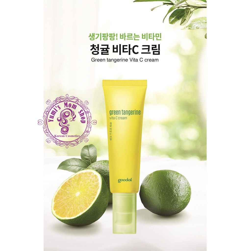 goodal green tangerine vita c eye gel