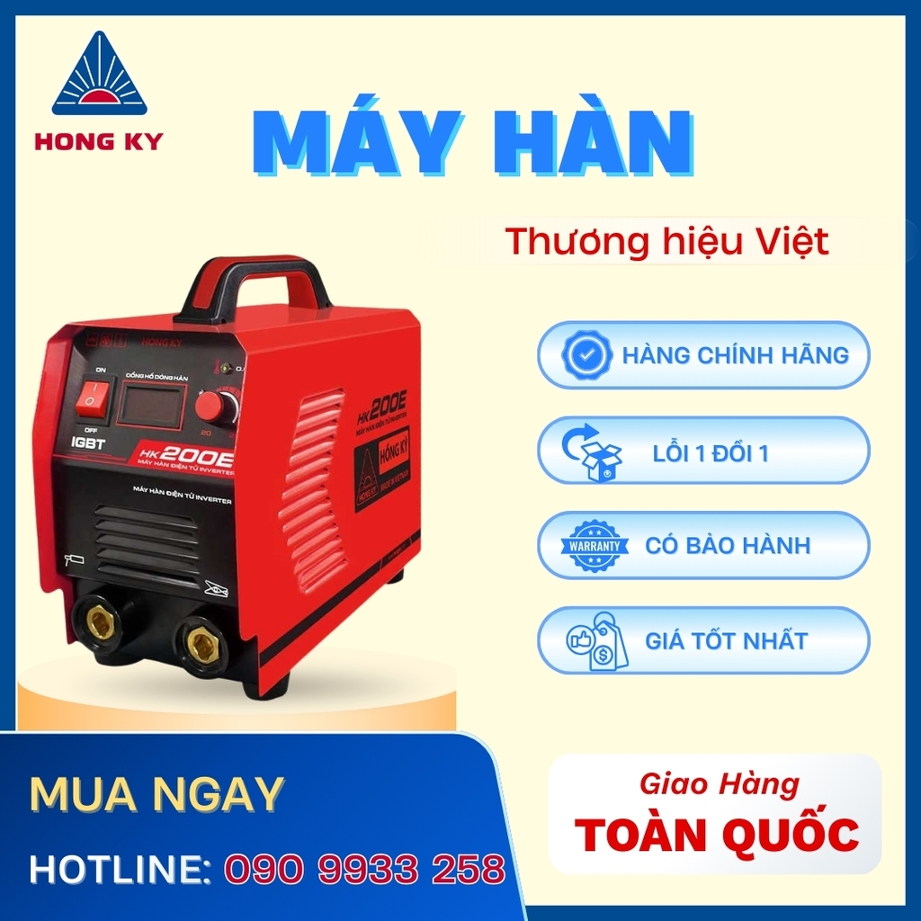 Máy hàn que chống giật Hồng Ký Eco HK200E