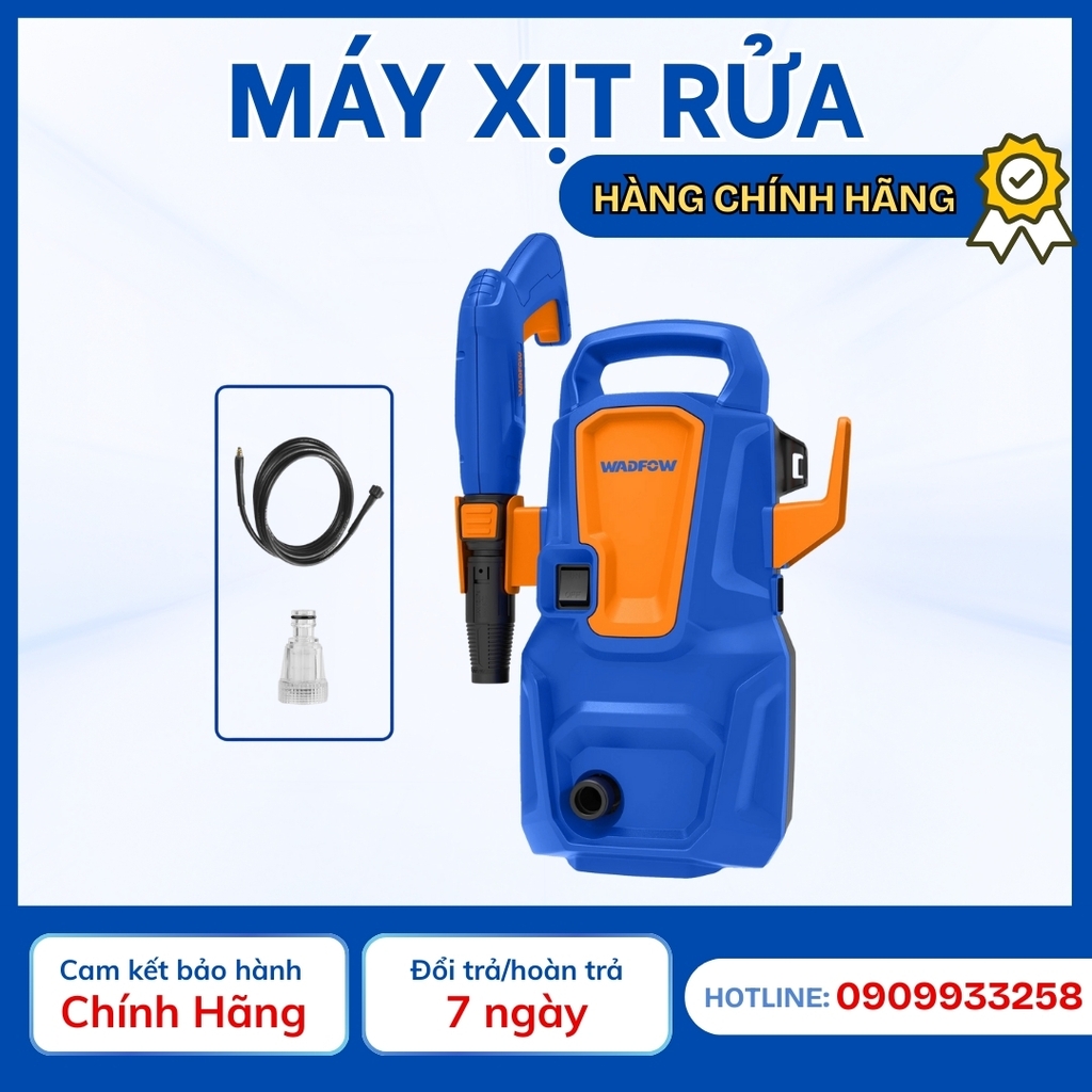 Máy xịt rửa 1200W(không chổi than) WadFow WHP3A12