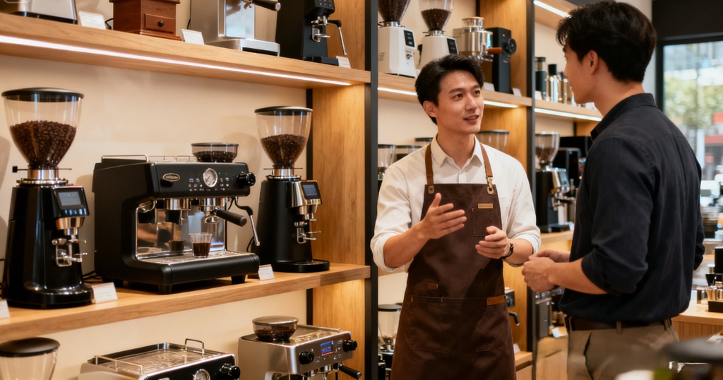 Kiểm soát chiết xuất cà phê trong kinh doanh